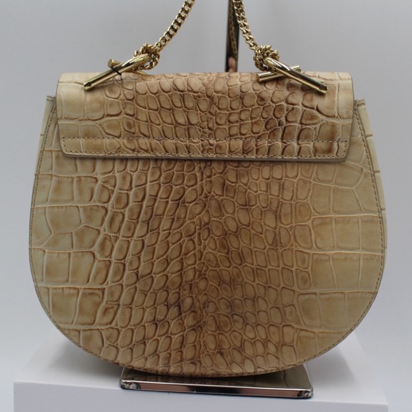 CHLOÉ Drew embossed crossbody bag - Picture 11 of 17